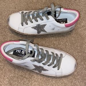 fake golden goose low sneakers